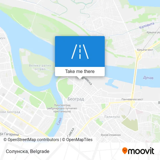 Солунска map