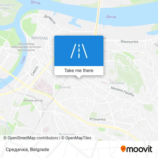 Средачка map