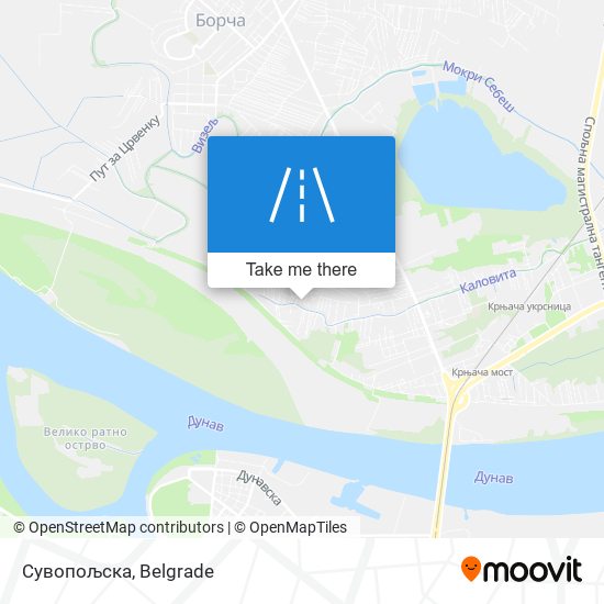 Сувопољска map