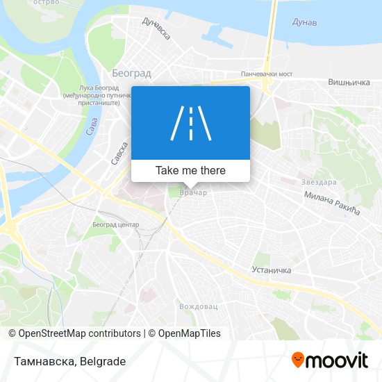 Тамнавска map