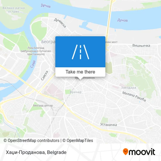 Хаџи-Проданова map