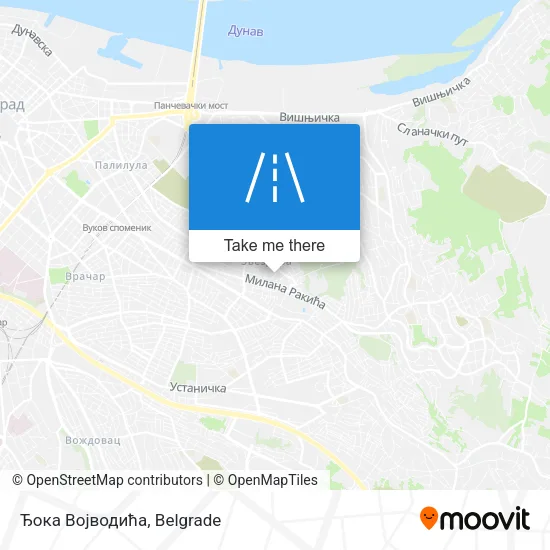 Ђока Војводића map