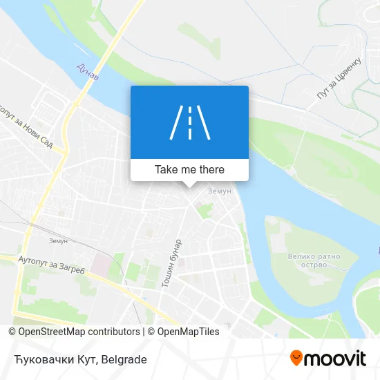 Ћуковачки Кут map