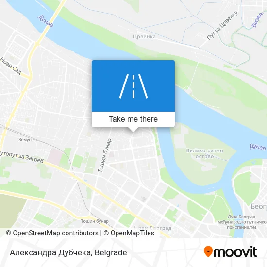 Александра Дубчека map