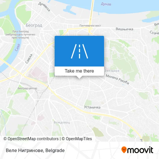 Веле Нигринове map