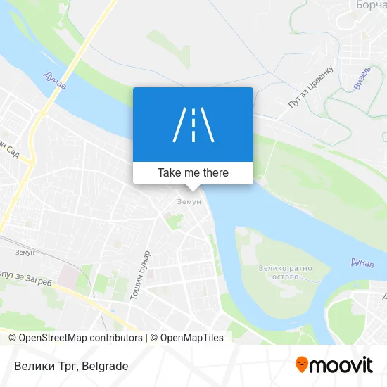 Велики Трг map