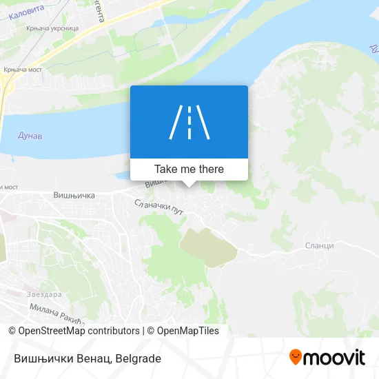 Вишњички Венац map