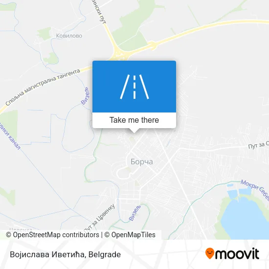 Војислава Иветића map