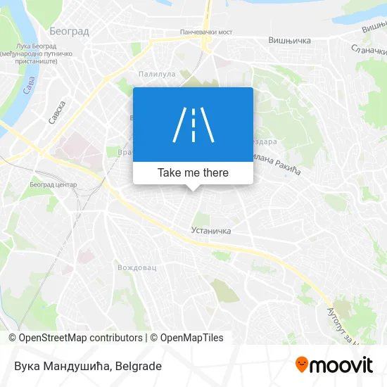 Вука Мандушића map