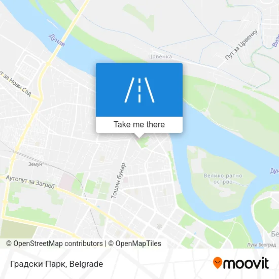 Градски Парк map