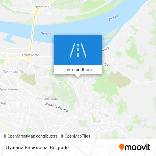 Душана Васиљева map