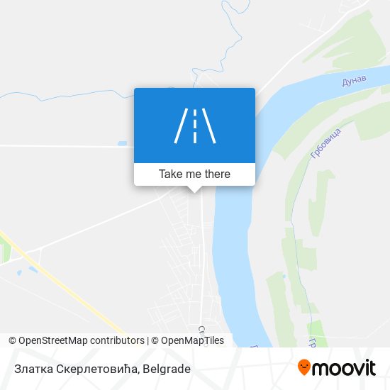 Златка Скерлетовића map