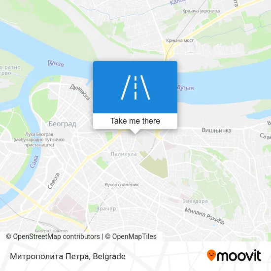 Митрополита Петра map