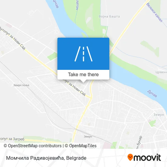 Момчила Радивојевића map