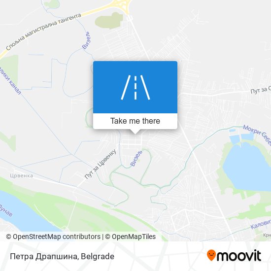 Петра Драпшина map