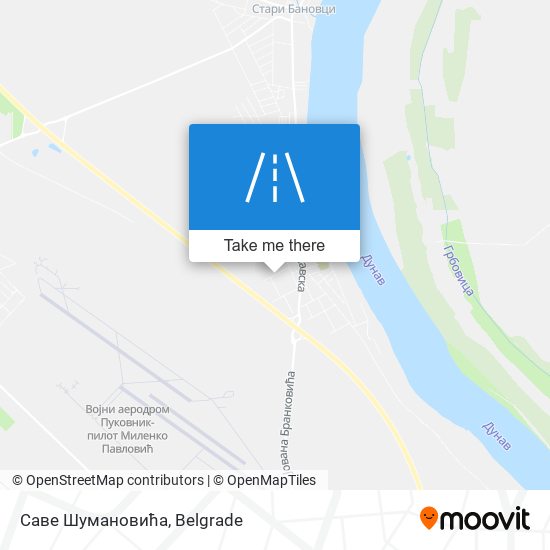 Саве Шумановића map