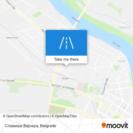 Славише Вајнера map