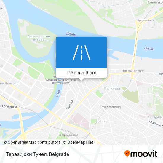 Теразијски Тунел map