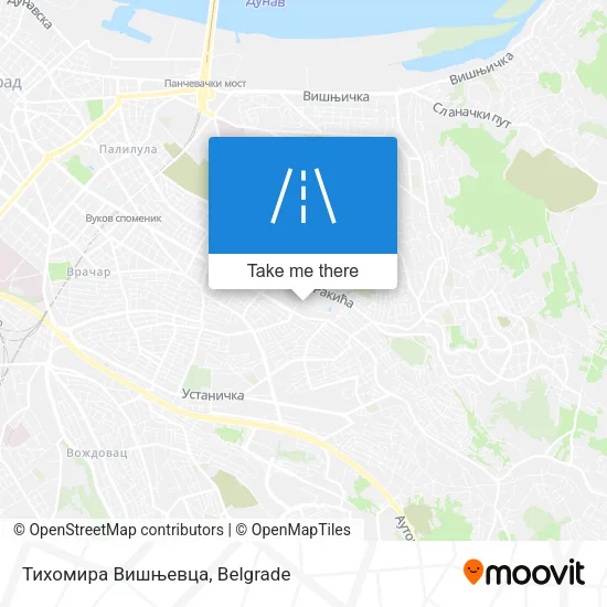 Тихомира Вишњевца map