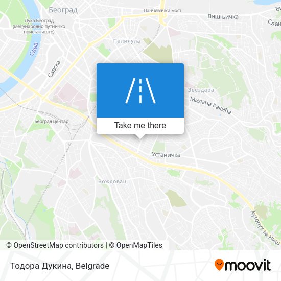 Тодора Дукина map