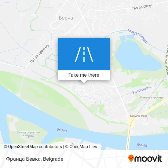 Франца Бевка map