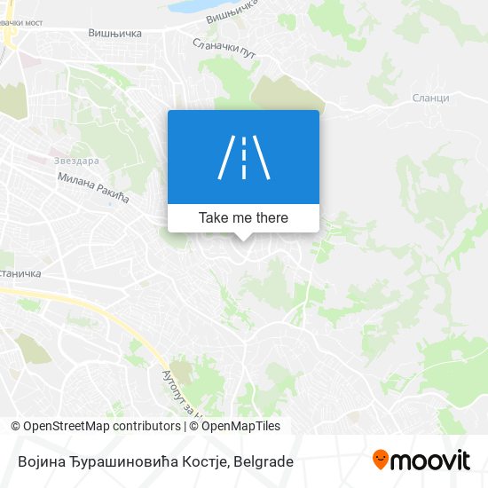 Војина Ђурашиновића Костје map