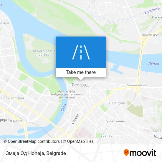 Змаја Од Ноћаја map