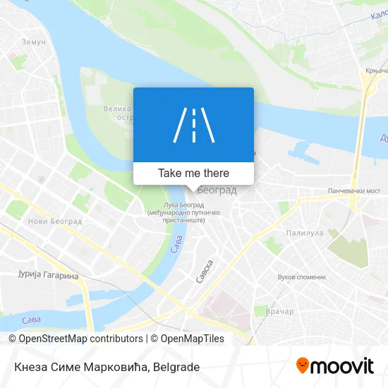 Кнеза Симе Марковића map