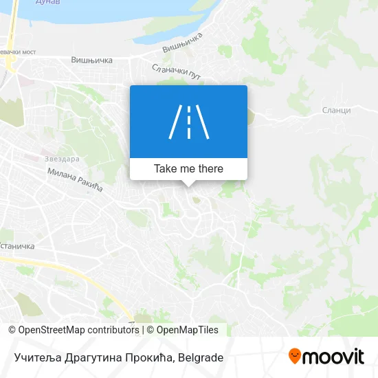 Учитеља Драгутина Прокића map