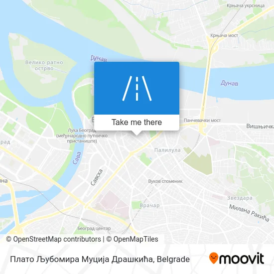 Плато Љубомира Муција Драшкића map