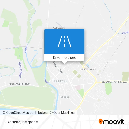 Скопска map
