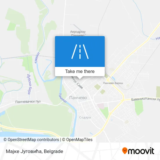 Мајке Југовића map