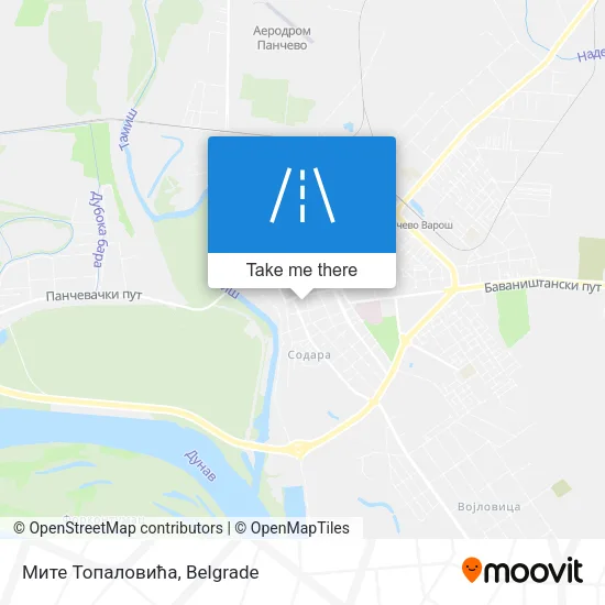 Мите Топаловића map