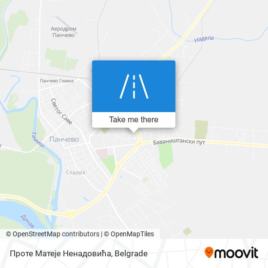 Проте Матеје Ненадовића map