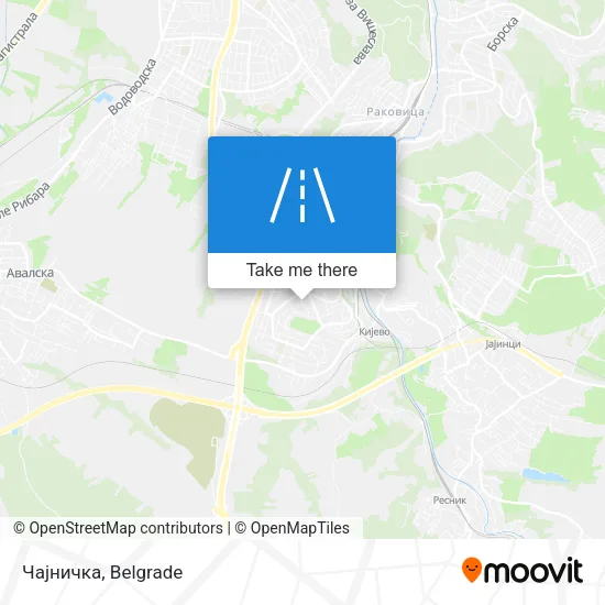 Чајничка map