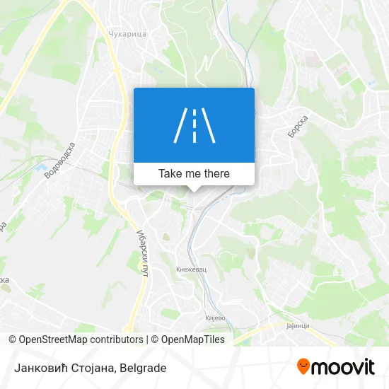 Јанковић Стојана map