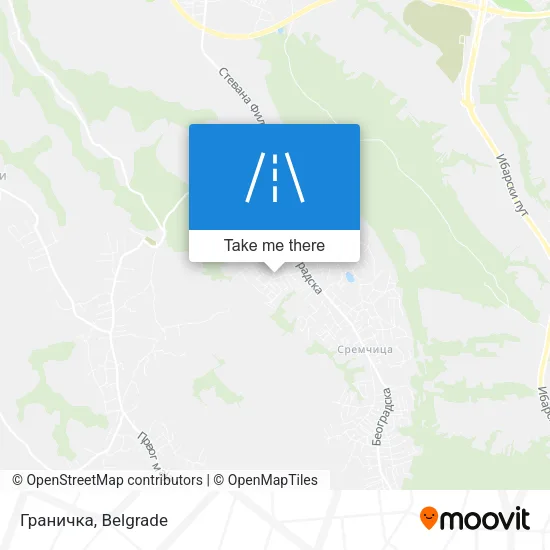 Граничка map