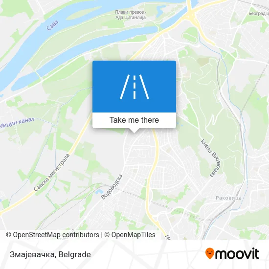 Змајевачка map