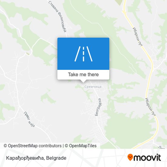 Карађорђевића map