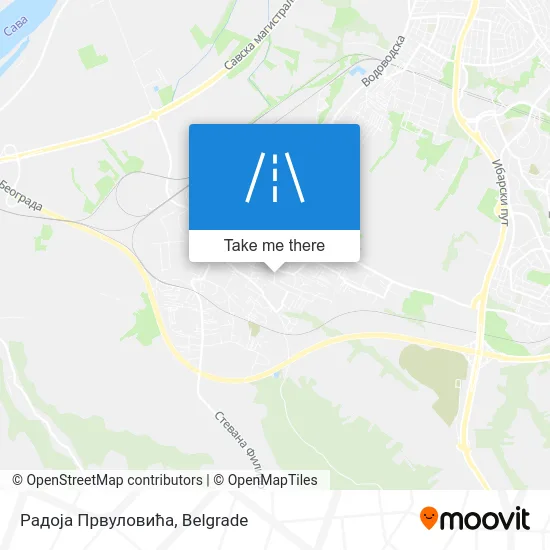 Радоја Првуловића map