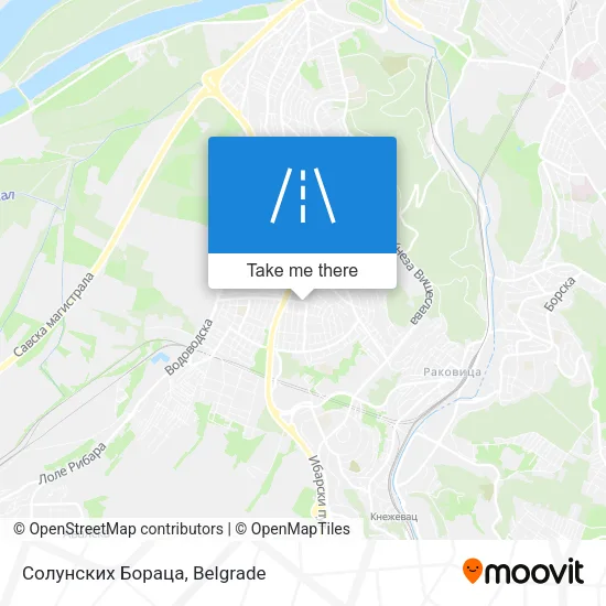 Солунских Бораца map