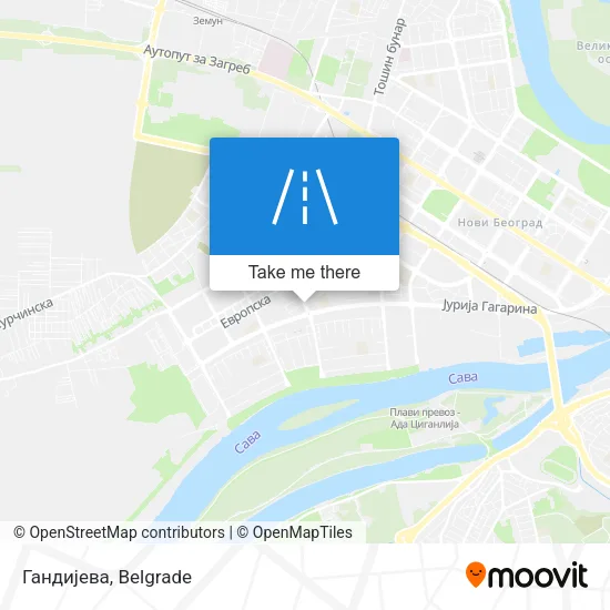 Гандијева map