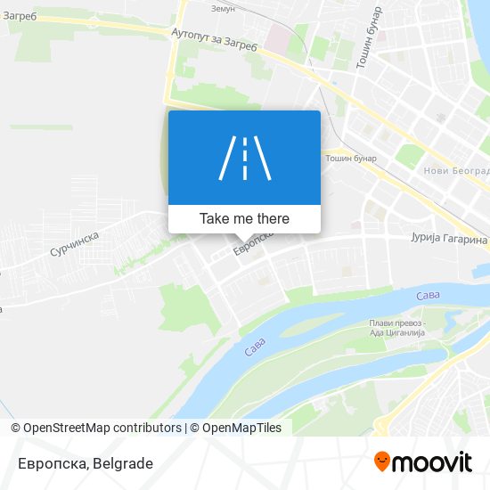 Европска map