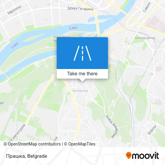 Прашка map