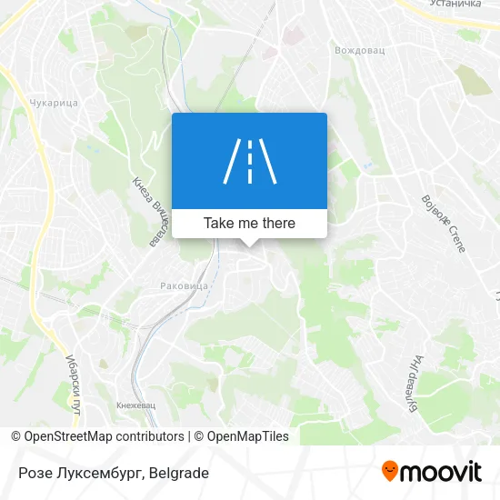 Розе Луксембург map