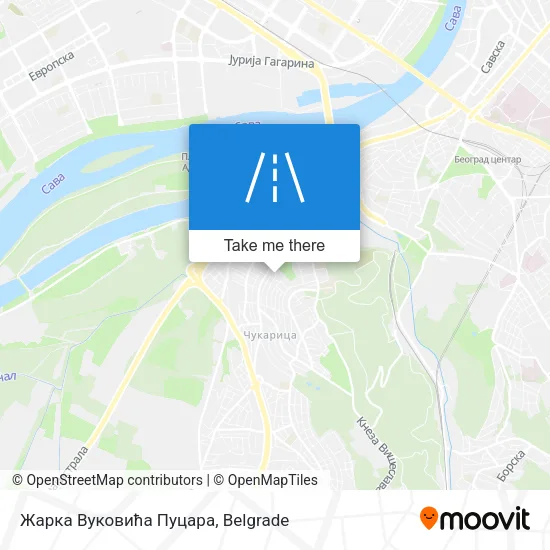 Жарка Вуковића Пуцара map