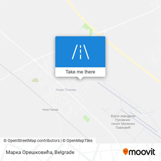 Марка Орешковића map