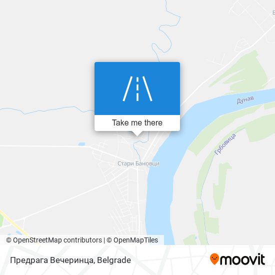 Предрага Вечеринца map