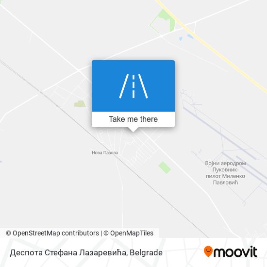 Деспота Стефана Лазаревића map