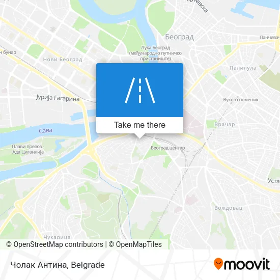 Чолак Антина map